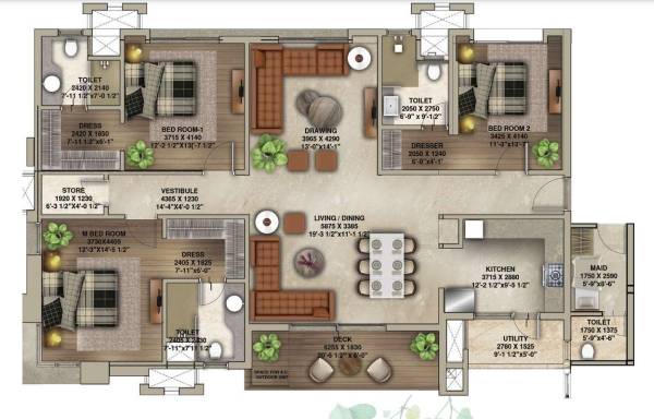  the-botanika Floor Plan Floor Plan