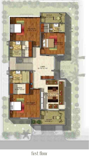 First Floor Plan palm breeze Floor Plan First Floor Plan