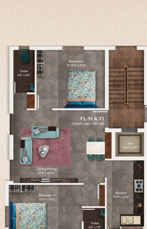  karpagam Floor Plan Floor Plan