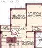  aqua-view Floor Plan Upper Level Duplex Plan
