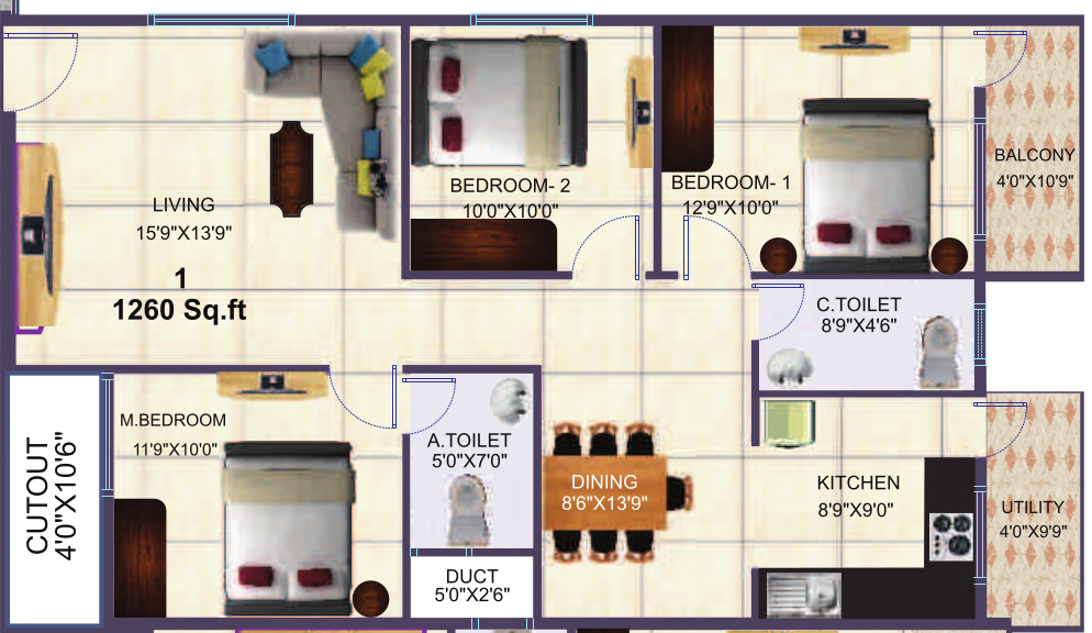 sumukha shanti Floor Plan Floor Plan