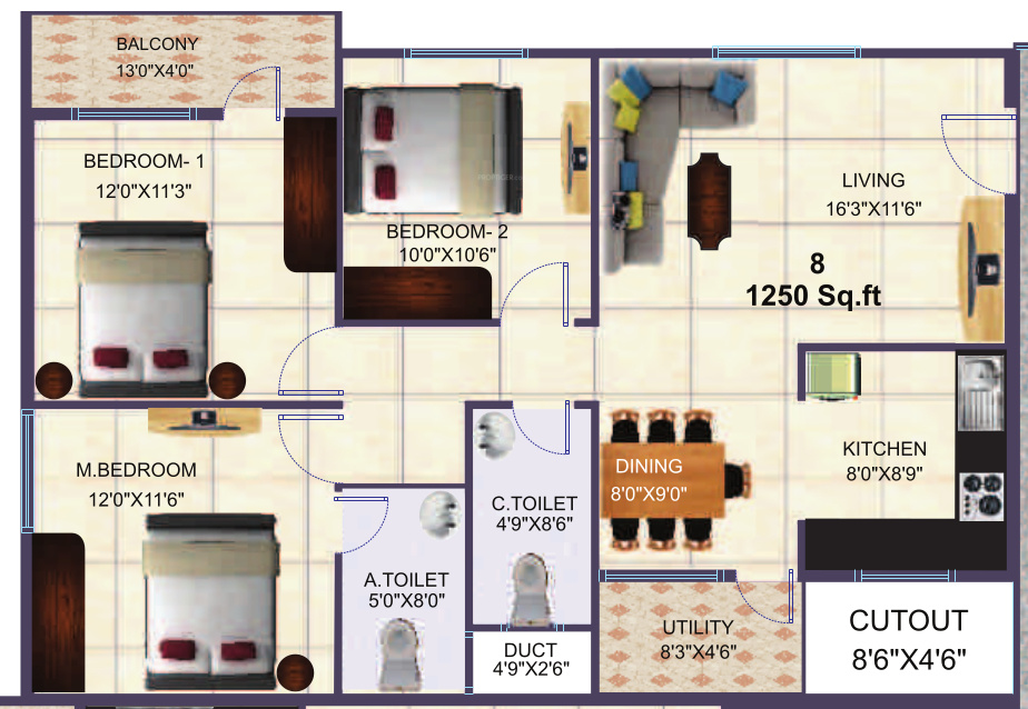  sumukha shanti Floor Plan Floor Plan