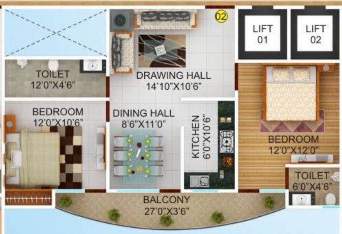 Floor Plan h2o city Floor Plan Floor Plan