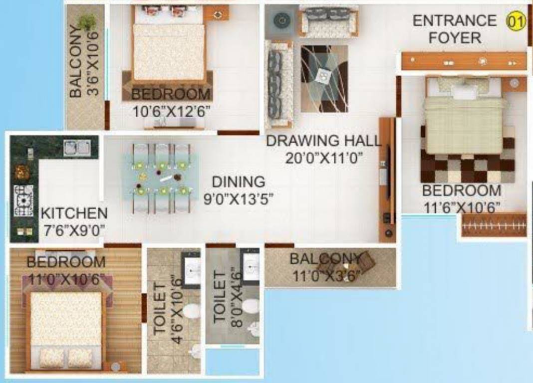 Floor Plan h2o city Floor Plan Floor Plan