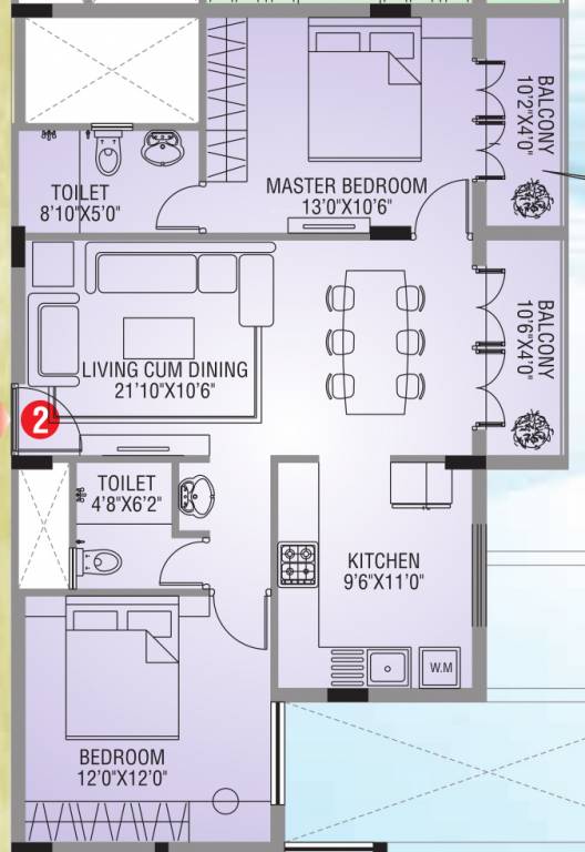  ashoka park Floor Plan Floor Plan
