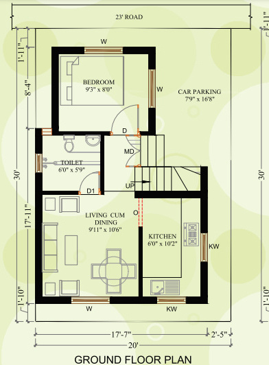  greenpark Floor Plan Ground Floor Plan