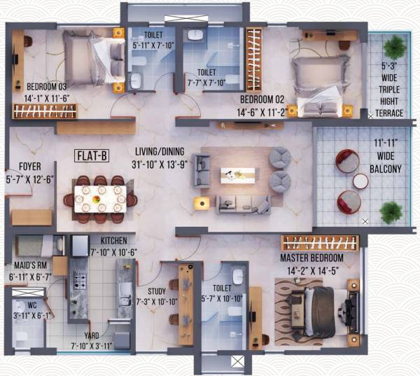 Floor Plan ruby-hi-rise-condominiums Floor Plan Floor Plan