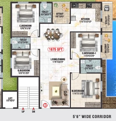 Floor Plan nava nithya elite Floor Plan Floor Plan