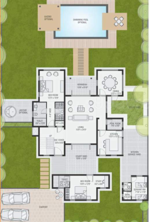 kalhaar blues and greens Floor Plan Lower Ground Floor Plan