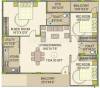 Sriven Sky Park (3BHK+3T (1,354 sq ft) 1354 sq ft)