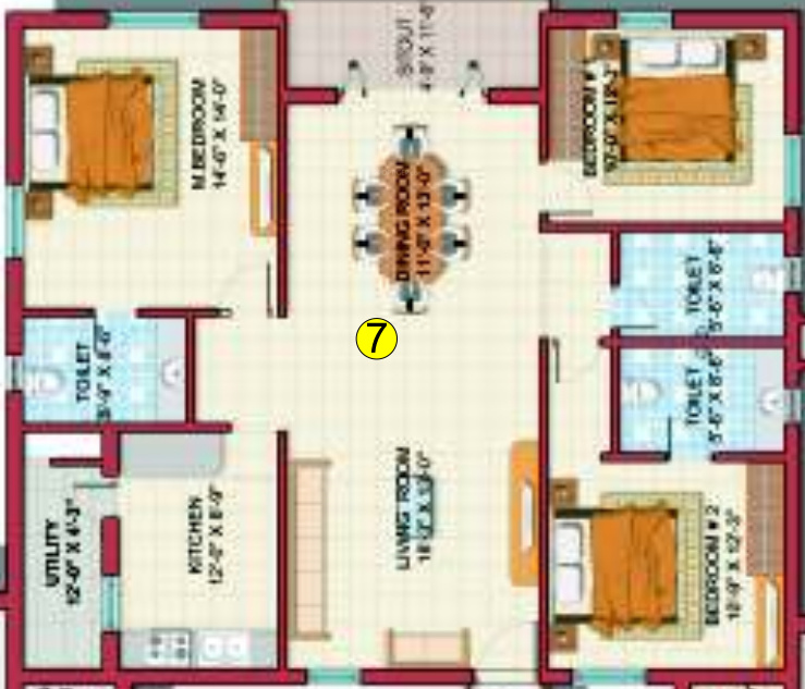  park square Floor Plan Floor Plan