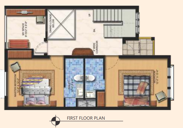  casa 9 Floor Plan First Floor Plan
