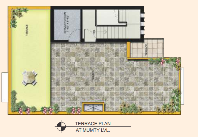  casa-9 Floor Plan Terrace Floor Plan