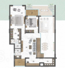 Upper Level Duplex Plan skyville Floor Plan Upper Level Duplex Plan