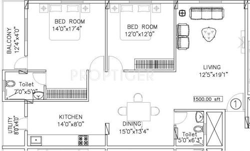 Sriven Sriven Empire (2BHK+2T (1,500 sq ft) 1500 sq ft) Sriven Sriven Empire (2BHK+2T (1,500 sq ft) 1500 sq ft)