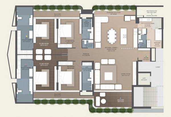  greenwoods-aspire Floor Plan Floor Plan