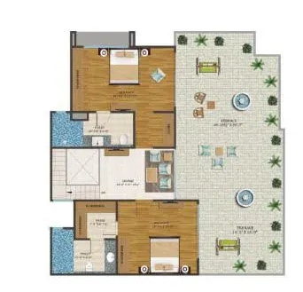 Upper Level Duplex Plan radiance Floor Plan Upper Level Duplex Plan