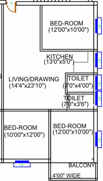  surendra-noni-apartment Floor Plan Floor Plan
