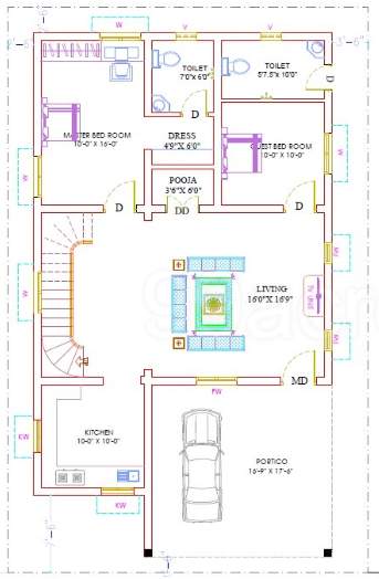  abundancea Floor Plan Ground Floor Plan