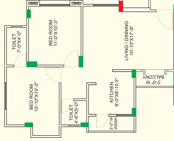 Floor Plan greens-residency-phase3 Floor Plan Floor Plan