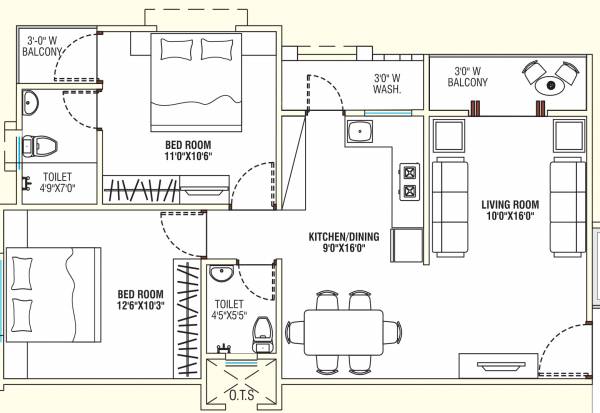 Floor Plan greens-residency-phase3 Floor Plan Floor Plan