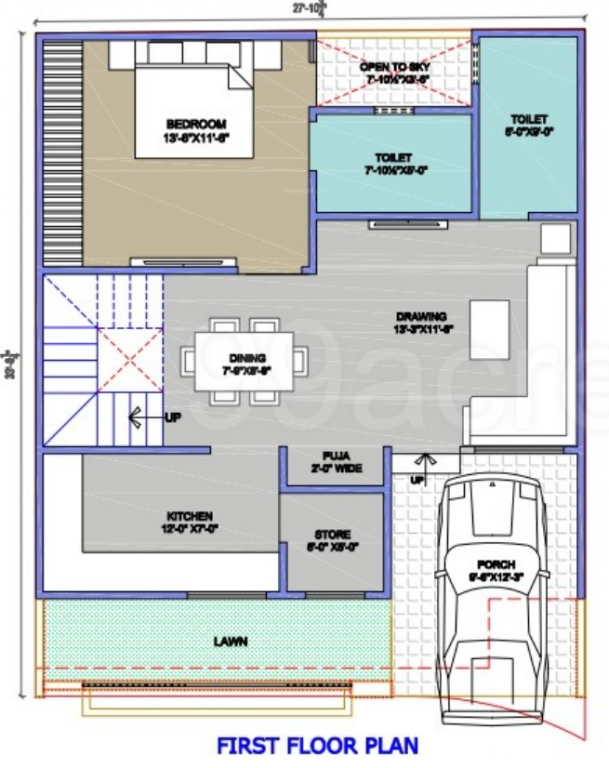  meadows villa Floor Plan Ground Floor Plan