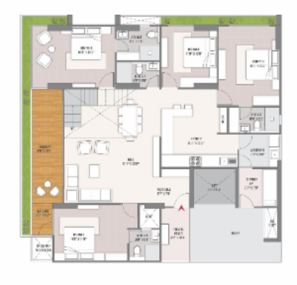  evana Floor Plan Lower Level Duplex Plan
