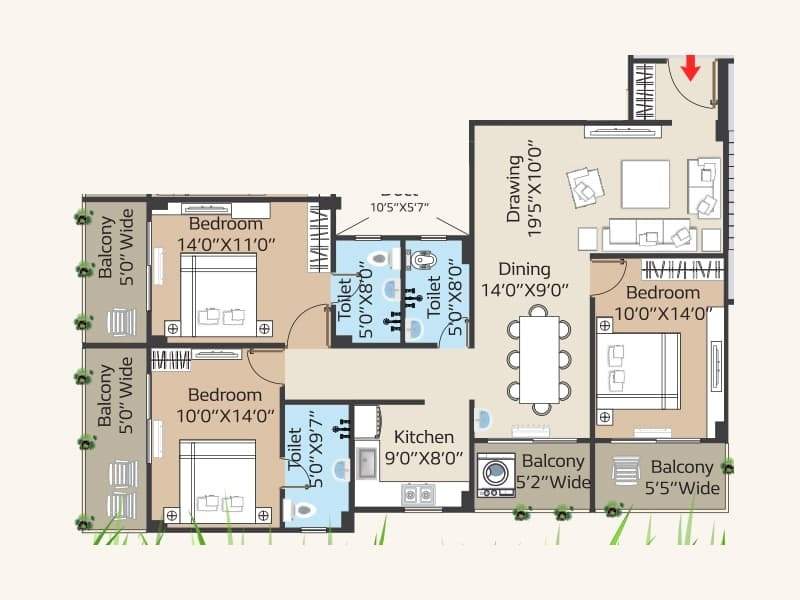  kashyap green city phase 2 Floor Plan Floor Plan