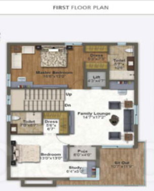  urban greens Floor Plan First Floor Plan