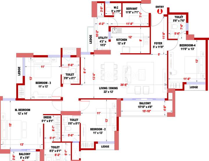  nirvaana Floor Plan Floor Plan