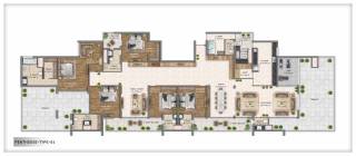  gardens Floor Plan Penthouse Floor Plan