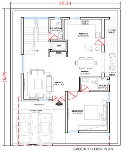  phoenix luxury park 2 Floor Plan Ground Floor Plan