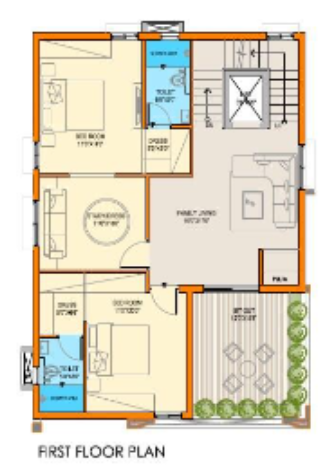  phoenix luxury park 2 Floor Plan First Floor Plan