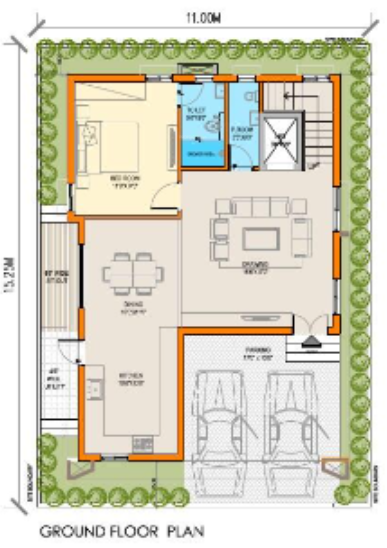  phoenix luxury park 2 Floor Plan Ground Floor Plan