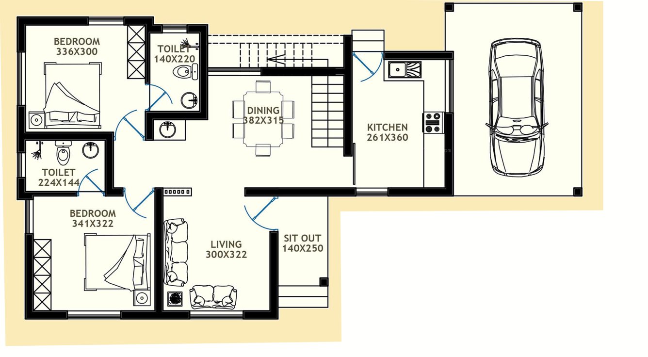 amelia Floor Plan Ground Floor Plan