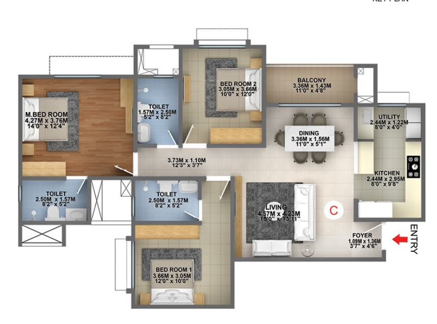 Floor Plan nanda heights Floor Plan Floor Plan