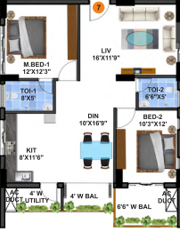  anmol avalon towers Floor Plan Floor Plan