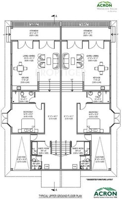 Acron Watervista Villas (3BHK+3T (3,358 sq ft) 3358 sq ft) Acron Watervista Villas (3BHK+3T (3,358 sq ft) 3358 sq ft)