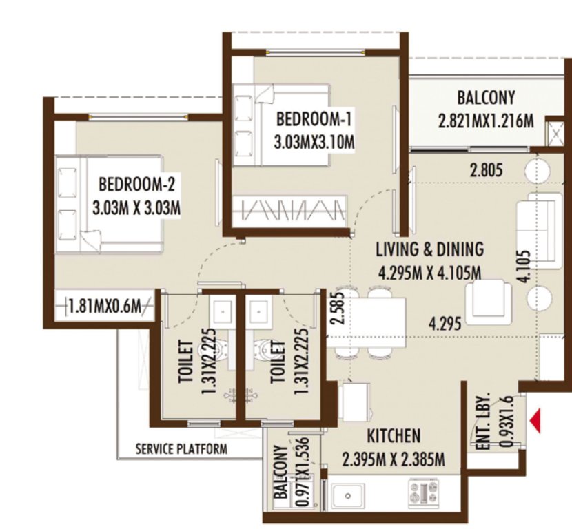life republic sector r10 10th avenue universe phase v Floor Plan Floor Plan