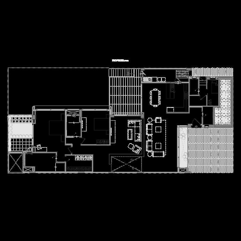 pursuit of a radical rhapsody  Floor Plan Lower Level Duplex Plan