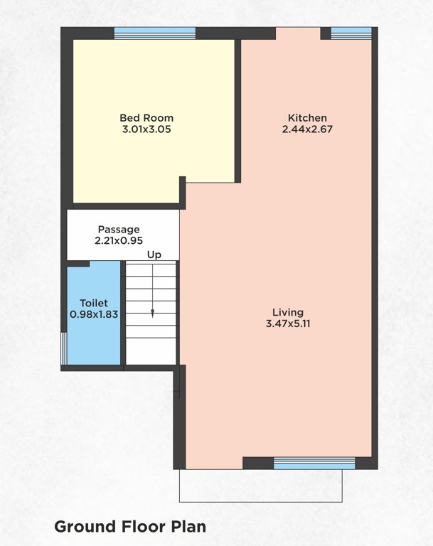  serenity villa Floor Plan Ground Floor Plan