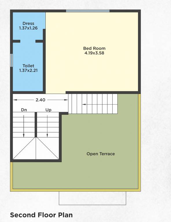  serenity villa Floor Plan Second Floor Plan