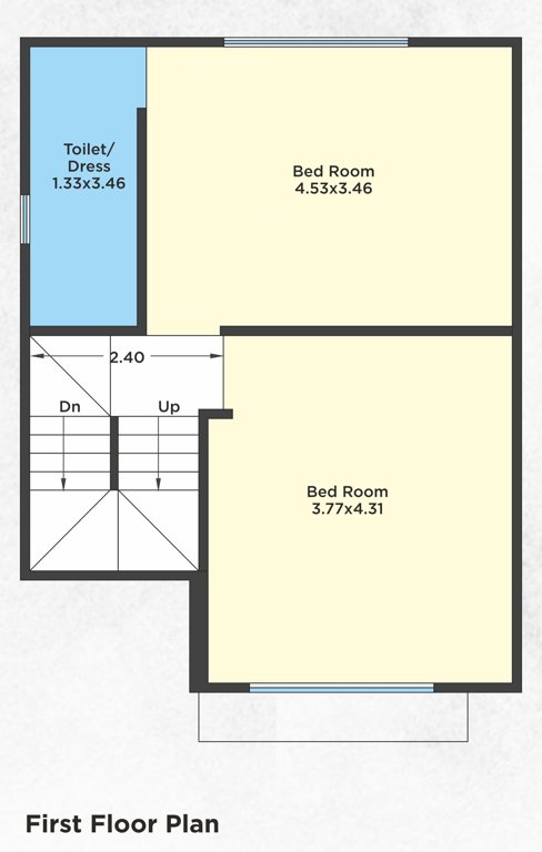  serenity villa Floor Plan First Floor Plan