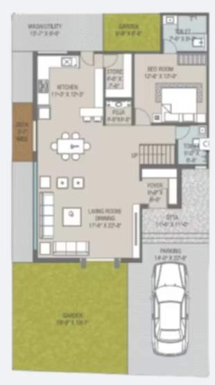  royal mansions Floor Plan Lower Level Duplex Plan