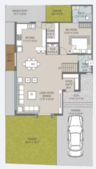  royal mansions Floor Plan Lower Level Duplex Plan
