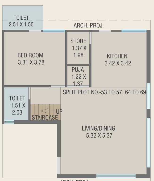  royal mansions Floor Plan Lower Level Duplex Plan