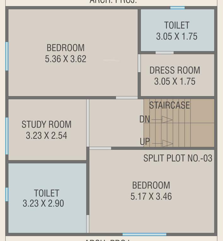  royal mansions Floor Plan Upper Level Duplex Plan