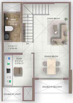  childcentric-homes Floor Plan Upper Level Duplex Plan