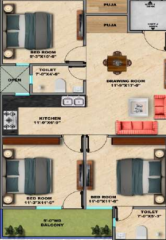 Floor Plan antalya-heights-phase-3 Floor Plan Floor Plan