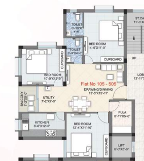 Floor Plan padmananda palace Floor Plan Floor Plan